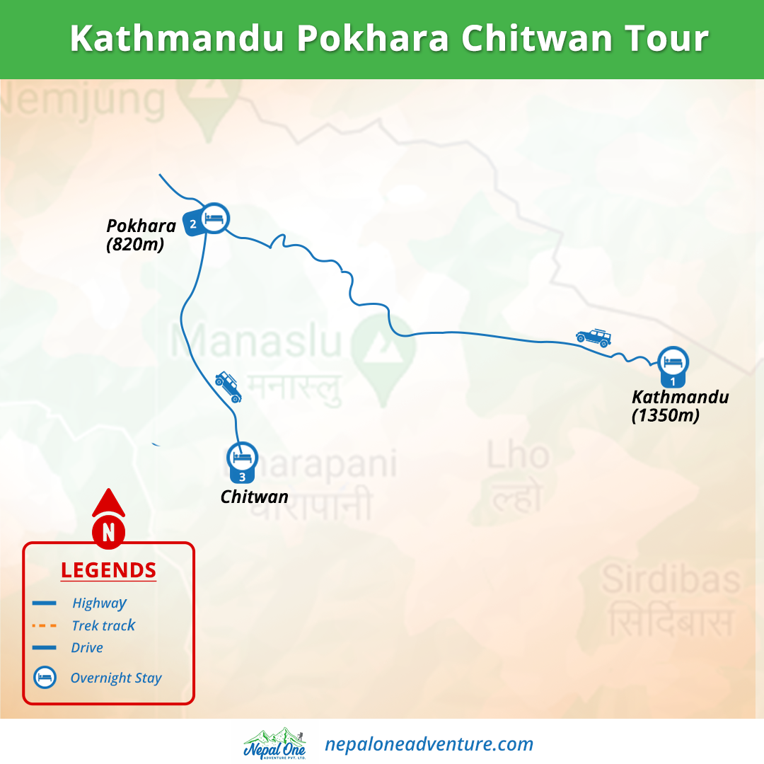 Kathmandu Pokhara Chitwan Tour